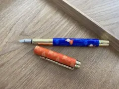 ムーミン　リトルミイ　万年筆　2色インク　ブルー　パープルのサムネイル