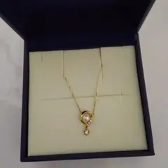 ヴァンドーム青山 K10 アコヤ パール ダイヤ ゴールド ネックレス