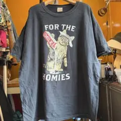 アメリカ古着 ビンテージ 90sFRUIT OF THE LOOM 猫 Tシャツ