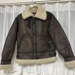 ALPHA フェイクムートンジャケット