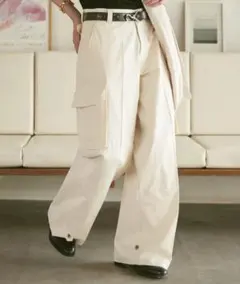 soerte ワイドストレート ミリタリー カーゴパンツ サイズ3