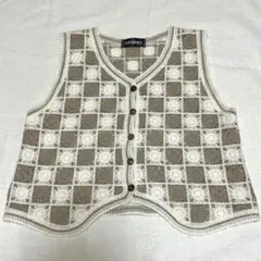 レディース　ニットベスト