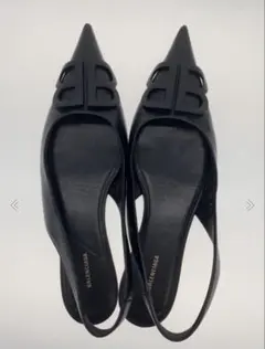 BALENCIAGA BBロゴ パテントレザー スリングバック シューズ - メルカリ