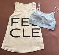 FEELCYCLE タンク＆スポーツブラ セット日本製