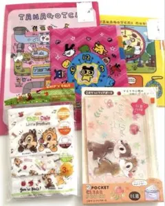 【未使用】ディズニー チップとデール たまごっち 雑貨まとめ売り