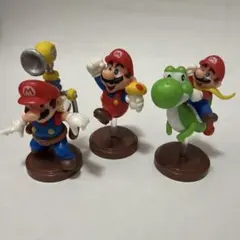 チョコエッグ　スーパーマリオ　フィギュア　3セット