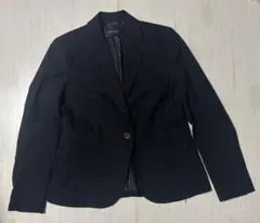 ZARA BASIC ブラック テーラードジャケット　サイズ