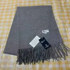 り*こ様 ジョンストンズ カシミア 大判ストール マフラーグレー