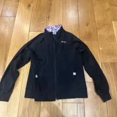 YONEX ブラック ジップアップジャケット