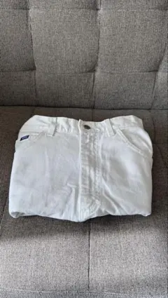 LEE ホワイトデニムショートパンツ