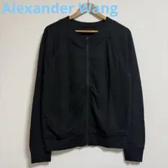 新品未使用 Alexander Wang ジップカーディガン ブラック