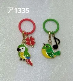 ア1335・アンブレラマーカー2個セット　小鳥Dのサムネイル