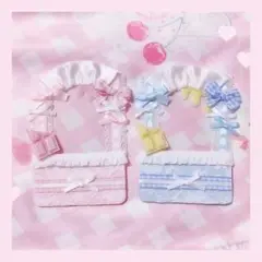 硬質ケース 2点セット♡ ホワイトチョコ いちごチョコ メイド୨୧