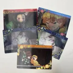 鬼滅の刃 トレーディングカードセット 1枚目と2枚目