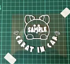 seventeen カーステッカー　シール　ジョシュア