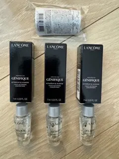 【新品·未使用】LANCOMEの美容液✖️3本、化粧水✖️3本、口紅✖️1本、