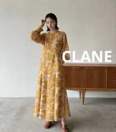 極美品✨️clane クラネ フローフラワージャガードワンピース　サイズ1 第二弾 22AW先行予約アイテム紹介 Part3】-松本恵奈のMUST BUY