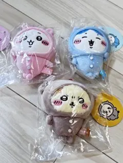 新品未開封　パジャマパーティーなぷちミニマスコットラッコハチワレちいかわ