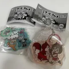 初音未來快樂彈珠汽水 標記雙連吊飾