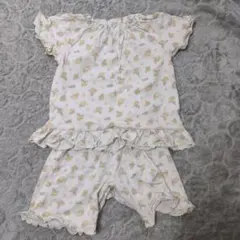 花柄フリル付きパジャマ 130cm