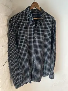 名作 ラルフローレン ボタンダウン チェックシャツ 高級感あり