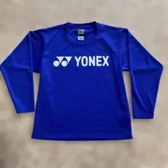 YONEX ロングスリーブTシャツ 青 SS テニス　バドミントン　サッカー