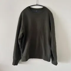 UNIQLO スウェットシャツ オリーブ Mサイズ トレーナー