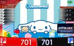 サンリオキャラクターズダーツセット 2025 ダーツハイブ店舗限定 シナモロール