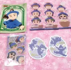 忍たま乱太郎 二年生 ステッカー クリアカード ブックマークコレクション