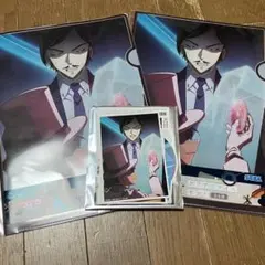 セガ ラッキーくじ 名探偵コナン クリアファイル、フォトカード 3点セット