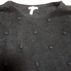 to-be chic ニットチュニック(黒)　V