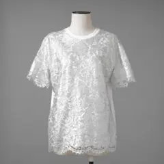 VALENTINO 22SS フロントレース バックロゴTシャツ 半袖Tシャツのサムネイル