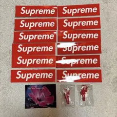 supreme ステッカー ボックスロゴ　12枚➕1枚➕ノベルティ2個セット