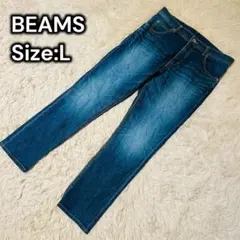 美品　ビームス　BEAMS デニム　ジーンズ　メンズ　メンズ　綿　インディゴのサムネイル