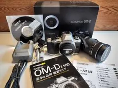 OLYMPUS OM-D E-M10 シルバー 完全動作品 レンズセット