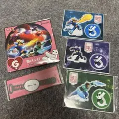 ベイマックス　缶バッジとアクリルスタンドセット