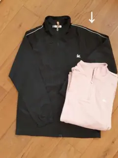 le coq sportif ジャージ 上　ブラック　黒　Mサイズ