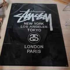 巨大　stussy 非売品　店頭バナー 巨大 stussy 非売品 店頭バナー - メルカリ