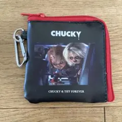 チャイルドプレイ　チャッキー　カラビナ付きコインケース