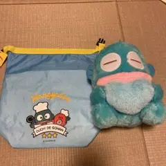 ハンギョドンの入れ物とぬいぐるみ