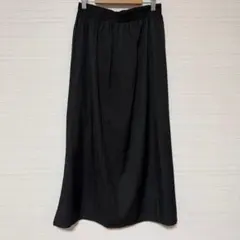 CECIL McBEE ロングスカート サイドスリット ブラック 上品のサムネイル