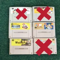 スーパーファミコンソフトまとめ売り
