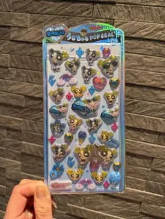 【正規品】パワーパフガールズ バブルスうるちゅるポップシール