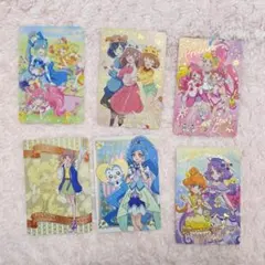 プリキュア キラキラカードグミ ６枚 デリシャスパーティ ヒーリングっど