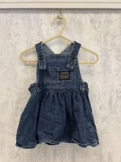 デニム サロペットワンピース ジャンスカ
