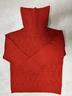 ニット　タートルネック