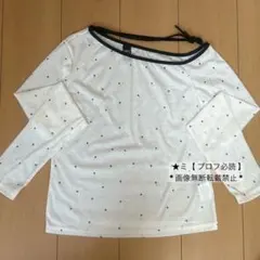 SHEIN Dazy ドット柄 シアートップス 長袖