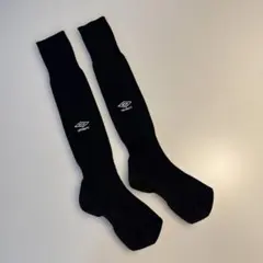 umbro 22-24ブラック サッカーソックス