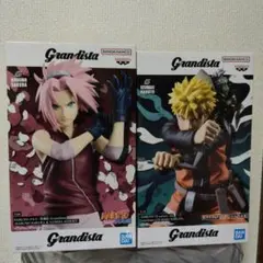 ナルトGrandistaうずまきナルト&春野サクラ フィギュアセット