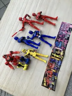 ゲキレンジャー フィギュアセット 全3種類 - メルカリ